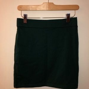 Forever 21 emerald green skirt